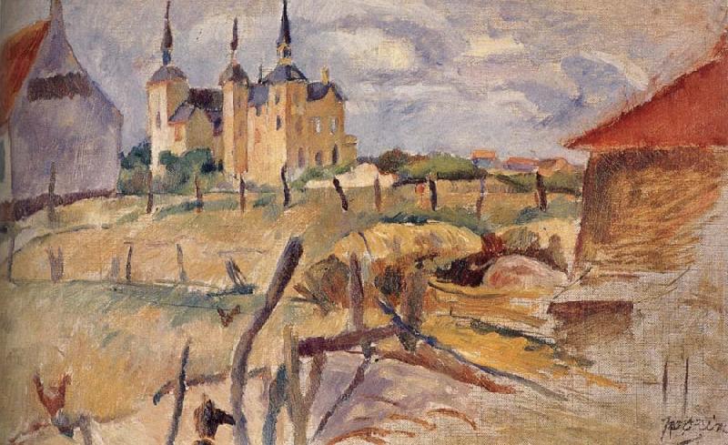 Jules Pascin Landscape oil painting image